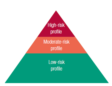 Figure 2: Risk assessment pyramid (adapted from Donos, et al., 2012)