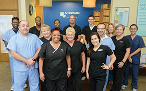 Dr. Hackney and the Affordable Dentures & Implants team